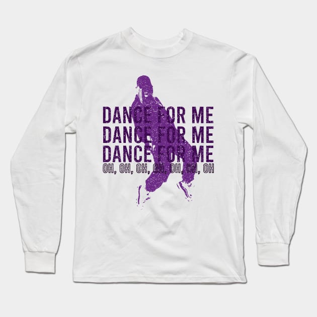 Dance Monkey Long Sleeve T-Shirt by Ddalyrincon